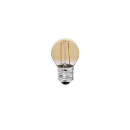 17414 светодиодная лампа G45 FILAMENT AMBER LED E27 2W 2200K Faro barcelona