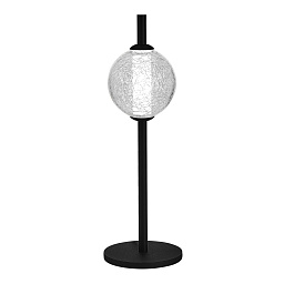 SL6120.404.01 ST-Luce Pik настольная лампа с шарообразным плафоном из стекла на тонкой стойке