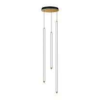 FLYRA vertical 3.3, черный матовый + шампань, 2700 K, 18 Вт