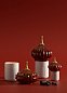 Ароматическая свеча в фарфоровой башенке Purple Spire Lladro 01040169 — фото 2