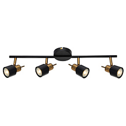 A1906PL-4BK Arte Lamp ALMACH спот потолочный четырехламповый черный