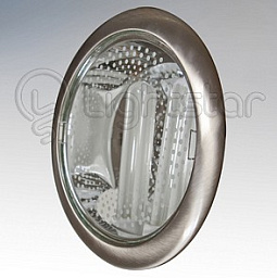 213355/840 Lightstar Pento встраиваемый потолочный светильник с никелированным корпусом