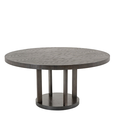 109083 Dining Table Drummond charcoal стул Eichholtz