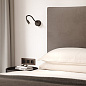 1435001 Lucca Surface Astro lighting светильник для чтения матовый чёрный — фото 1