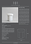 241053 Big Foot 101 Copenhagen табурет, от белого — фото 5