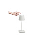 LD0320B3 Zafferano Настольная лампа на батарейках POLDINA PRO MINI с регулировкой яркости IP65, порошковое покрытие, белый матовый с регулировкой яркости — фото 1