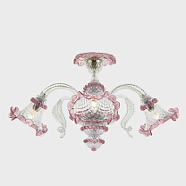 Atena Ceiling Lamp Аметистовый / 3 / Хром