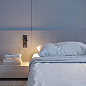 Встраиваемый настенный светильник для чтения с USB Arlight SP-BED-CHARGE-BUILT-S80x230-3W — фото 2