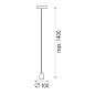 ACB Iluminacion Wallis 3715/1 Подвесной светильник Латунь, LED E27 1x15W — фото 1
