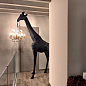 19003BL-Z Qeeboo Giraffe in Love M PT Indoor торшер с регулировкой яркости чёрный — фото 2