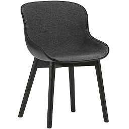 605075 Normann Copenhagen Hyg обеденный стул с темно-серой тканевой обивкой