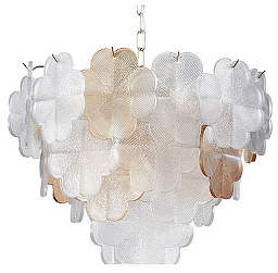 A4077LM-6GO Arte Lamp Mallika подвесная люстра с шестью плафонами белого цвета