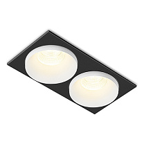 Потолочные светодиодные светильники Led technology CITY L 22.30 W 2FW NO DIM белый + черный