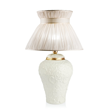 Настольная лампа Villari Taormina - Белый и Золотой