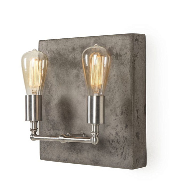 Factory Sconce Double Nickel by Nellcote бра Sonder Living 1007028