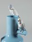 Фарфоровая ваза с тремя попугаями Parrot Parade Lladro, голубая 01007850 — фото 3