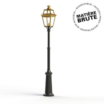 Place des Vosges 3 N° 6; Clear glass E27 105W; Raw brass