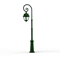 Avenue 2 N° 8; Clear glass Built-in LED 2700°K warm white 13W; British green