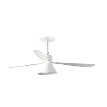 AMELIA L RECESSED White/white fan Wall Control CCT TUYA