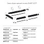 Шинопровод Denkirs Smart Slott TR2014-WH — фото 6
