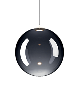 RANDOM SOLO CLUSTER PENDANT ø 28CM GLOSSY SMOKE 2700K CE