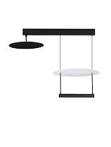 Triac Dimmable Sandy Black & White Aluminium LED 35Watt 220-240Volt 2420Lm IP20 3000K L:80 W:40 H:60 cm