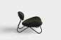 Meadow lounge chair Barnum 9/Black Woud, кресло — фото 1