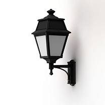 Avenue 2 N° 7; Opal PMMA Built-in LED 2700°K warm white 13W; Dark black