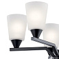 Skagos 5 Light Chandelier Black люстра 52231BK Kichler — фото 2