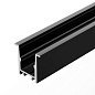031771 Arlight Профиль SL-COMFORT-2322-F-2000 ANOD BLACK — фото 2