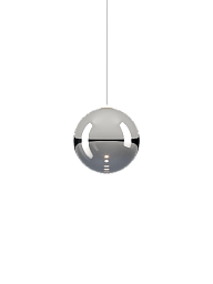 подвесной светильник хромированного цвета