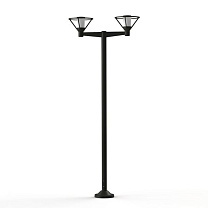 Bermude N° 6; Frosted glass E27 105W; Black grey