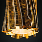 Slamp Accordéon SP Vertical современный подвесной светильник золотой ACRSS00GLD01B00NMTEU — фото 6
