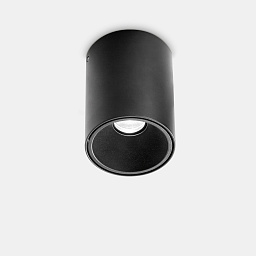 205984 Ideal lux Nitro потолочный светильник с чёрным корпусом, направленный свет