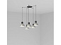 68593-5L KOMBO GREY PENDANT LAMP ø200 1X E27 5L подвесной светильник Faro barcelona