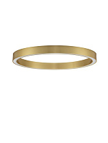 Triac Dimmable Brass Gold Aluminium & Acrylic LED 60 Watt 220-24 Volt 3389 Lm 3000K IP20 D: 100 H: 6.5 cm