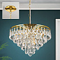HL 6-1806/9 gold Celeste Orion подвесной хрустальный светильник — фото 1