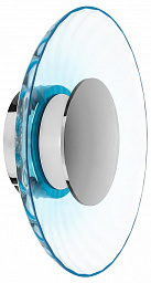 809025 Lightstar Celesta потолочный светильник с рифленым стеклянным плафоном янтарного оттенка