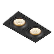 Потолочные светодиодные светильники Led technology CITY X 22.30 W 2FW NO DIM черный