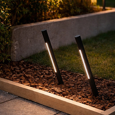 Уличный напольный светильник Solid Outdoor Bollard B.lux