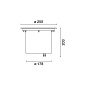 E156 Light Up iGuzzini Recessed floor luminaire Earth D=250 mm - Neutral White - Medium optic - DALI — фото 1