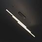 F57A03 02 Fabbian Light Glide SP 3 barre LED подвесной линейный светильник с двойным направлением света чёрный — фото 2