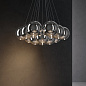 22124 4327 Lodes Random Cloud 14 Luci 28cm дизайнерская люстра из выдувного стекла дымчатый — фото 2