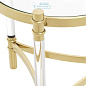 112314 Side Table Trento gold finish  Eichholtz