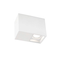 PLANO petit SURFACE 1.0 Signal White Wever Ducre Plano накладной кубический светильник белый