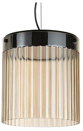 5047/20L Odeon Light Pillari подвесной светильник с двадцатью стеклянными плафонами черный