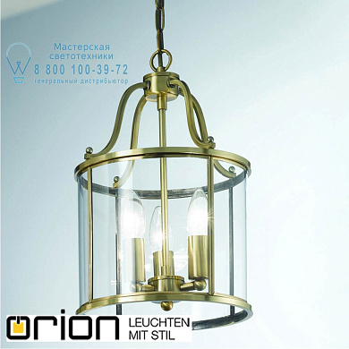 Подвесной светильник Orion Bruno HL 6-1677/3 bronze