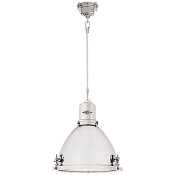 EU-RL5121 Visual Comfort Fulton подвесной светильник с полусферическим металлическим плафоном