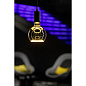 1008155 SLV LED Floating Globe 125 smokey E27 6W декоративная лампа — фото 2