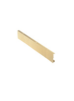 настенный линейный светильник длиной 90 см из золотистого алюминия